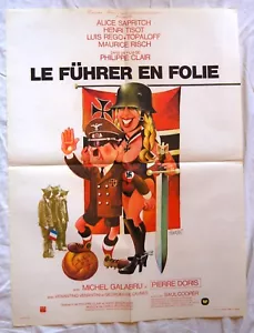 AFFICHE DE CINEMA LE FÜHRER EN FOLIE 1973 - Foto 1 di 1