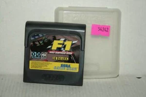 F1 FORMULA ONE DOMARK USATO GAME GEAR EDIZIONE EUROPEA SOLO CARTUCCIA FR1 54242 - Picture 1 of 1