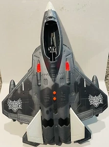 15" HERO FORCE ARMY 2008 Fighter JET LIGHTS & SOUNDS TESTED WORKS - Picture 1 of 4
