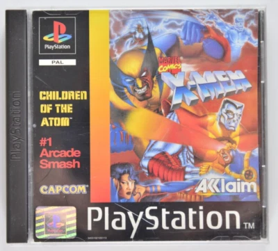 X-Men Children of the Atom PS1  Game Arcade Fighter PAL | Complete | VGC (1997) - Image 1 of 4