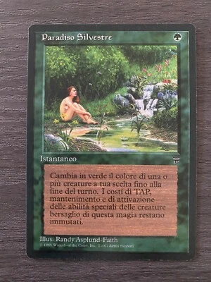 MTG-Sylvan Paradise Italian Legends - Image 1 of 2
