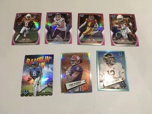 Lot of (32) 2022 Bowman Chrome U Football Cards University Refractors - Picture 1 of 3