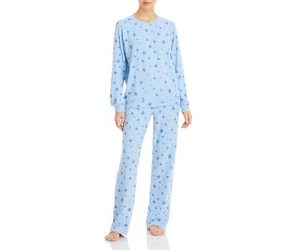 Aqua 289688 Women's Star Print Pajama Set size M - Picture 1 of 2