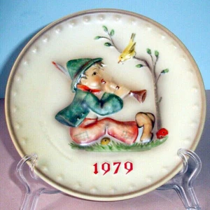 Goebel Hummel 9º Plato Anual 1979 Lección de Canto #272 Archivo Tarrytown - Imagen 1 de 3