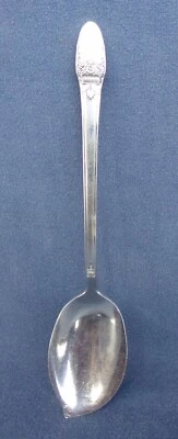 1847 Rogers Bros. First Love Pattern Silverplate Jelly Knife / Spoon - Image 1 of 4
