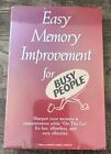 New Sealed Easy Memory Improvement For Busy People Audio Cassette Self Help
