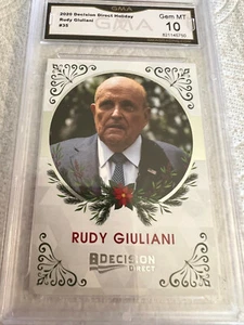 RUDY GIULIANI 2020 DECISIÓN DIRECTA VACACIONES # 35 GRADO 10 L@@@K - Imagen 1 de 2
