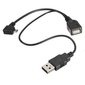 Q13 Micro USB OTG Câble Adaptateur + Cordon D'Alimentation, 2.0 Prise Sur Fiche - Photo 1 sur 8