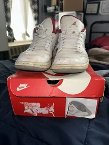Nike Air Jordan 1 Phat Low Men Size 12 338145-113 Elephant Print Swoosh Shoes - Picture 1 of 10