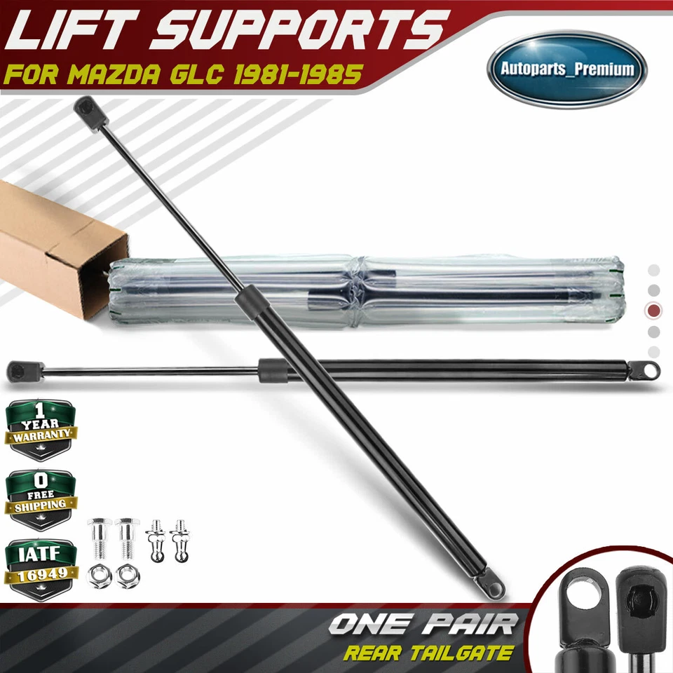2xRear Hatch Trunk Tailgate Lift Supports Shocks Struts for Mazda GLC 1981-1985  Foto 1 de 4