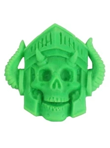 K-Nor Warrior Skull 3D Street Troops Signed 2022 - Picture 1 of 2