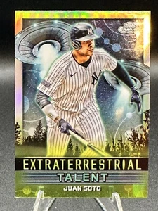 🔥2024 Topps Cosmic Chrome Extraterrestrial Talent #ET-5 Juan Soto NY Yankees🔥 - Picture 1 of 2