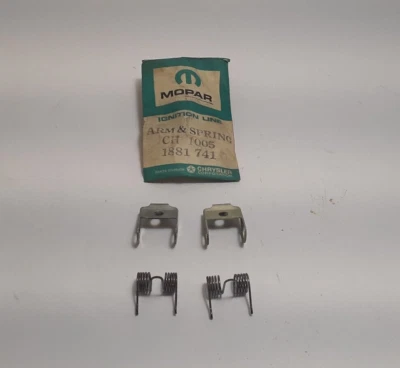 1959-1960 Chrysler Dodge Desoto Plymouth 300 Generator Arm & Spring 1881741 NOS - Image 1 of 3