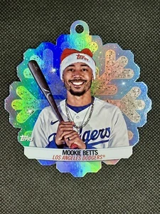 2023 Topps Holiday MOOKIE BETTS Ornament Card #MLBDC-7 Los Angeles Dodgers - Picture 1 of 2