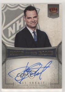 2013-14 Panini Crown Royale Fans of the Game Jay Onrait #FG-JO Auto