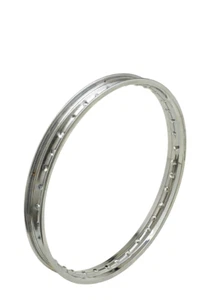 STAHLFELGE CHROM 1,20 x 18 LOCH 36 WHEEL RIM CHROME STEEL NEU - Bild 1 von 5