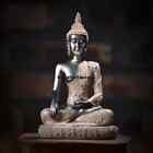 11cm Sandstone Mini Buddha Statue Tantric Pearl White Tibetan Handicraft Bodhis