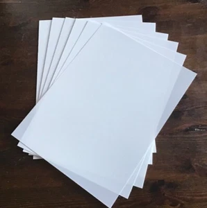 HOJA DE CONSTRUCCIÓN DE PLÁSTICO BLANCO - Imagen 1 de 1