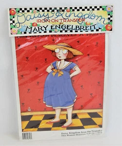 De colección Daisy Kingdom Mary Engelbreit Hierro En Transferencia Esta Mujer Merece Fiesta - Imagen 1 de 8