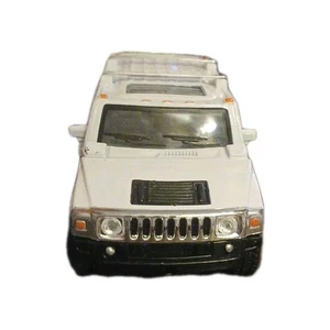 2008 KINSMART HUMMER H2 SUV DIE CAST 1:40 SCALE WHITE - Bild 1 von 4