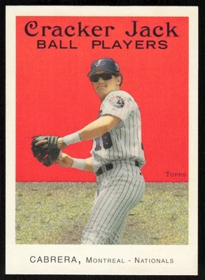 2004 Topps Cracker Jack #61 Orlando Cabrera   - FREE SHIPPING - Image 1 of 2