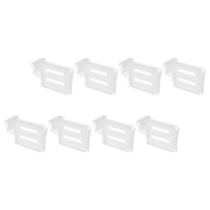 8 Pcs Refrigerator Side Door Divider Clip Fridge Partition Drawer Dividers - Picture 1 of 12
