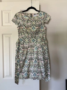 Closet London Dress Beautiful Pastel Pattern Size Pockets Size UK 10 US 6 - Picture 1 of 9