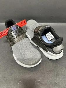 NIKE SOCK DART SE “SILVER HEEL” [859553-002] WOLF GREY BLACK SZ 8 DS 2016 - Picture 1 of 7