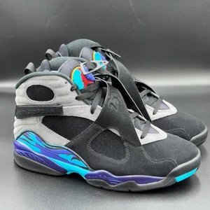 Jordan 8 Retro Aqua (2025) Sz 9.5 - Picture 1 of 5