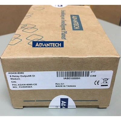 1pcs New brand ADVANTECH ADAM-6060 Input Relay Free shipping - Image 1 of 2