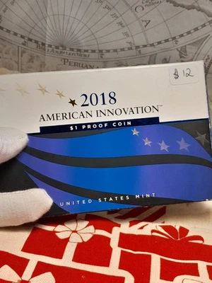 !!Bid Now!! 2018 American Innovation $1 Proof Coin Very 😎 Coin !! DONT MISS IT - Image 1 of 4