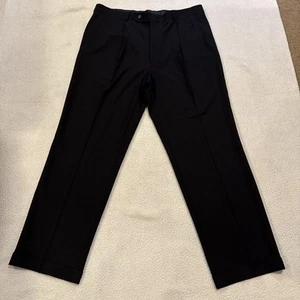 Geoffrey Beene Black Men’s Dress Pants Size 36 X 30 - Picture 1 of 19