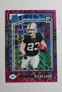 2024 Panini Donruss Optic - Rated Rookie Dylan Laube #230 Pink Velocity Prizm... - Picture 1 of 2