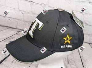 Official US Army 2025 Texas Rangers Black 2 Tone Camo UnderBrim Snapback Hat Cap - Bild 1 von 9