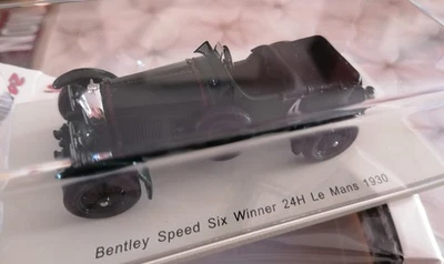 SPARK BENTLEY SPEED SIX N. 4 WINNER LE MANS 1930 N AMR MINICHAMPS IXO - Immagine 1 di 4