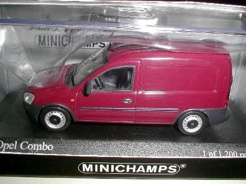 PMA 1/43 OPEL Combo Van 2002 (rosso) - Immagine 1 di 1