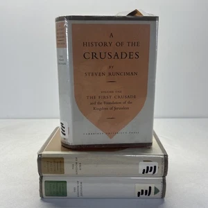 A History of the Crusades 3 Vol Complete by Steven Runciman - Picture 1 of 20