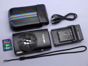 Canon IXUS 170 / 172 / PowerShot ELPH 170 IS/ 12X Optical Zoom / CCD Digital Cam - Picture 1 of 22