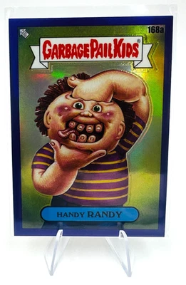 Handy RANDY 168a Purple 196/250 Garbage Pail Kids Chrome Series 5 OS5 GPK - Image 1 of 4