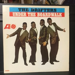 THE DRIFTERS UNDER THE BOARDWALK DOO-WOP R&B ATLANTIC LABEL 8099 VINYL LP 1964 - Imagen 1 de 14