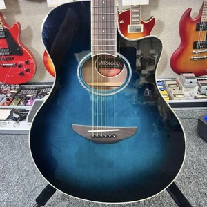 Yamaha APX600 Acoustic Electric Guitar Blueverse Model with Accessories - Picture 1 of 13