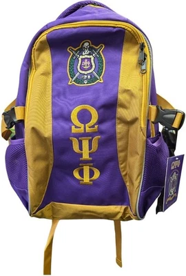 Buffalo Dallas Omega Psi Phi 成人背包 [紫色 - 19" x 15" x 6"] — 第 1/3 张图片