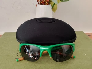 OAKLEY sunglasses flak jacket 1st Generation custom Green x orange. RARE - Picture 1 of 20