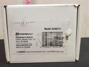 Powerbuilt 240274 Crowfoot Crow foot wrench attachment set of 2 - Picture 1 of 12