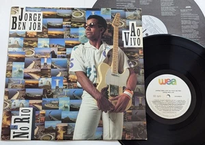 Jorge Ben Jor - Ao Vivo No Rio BRAZIL 1st press LP 1991 - Picture 1 of 3