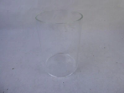 Glaszylinder ohne Boden für Windlicht usw. Ersatzglas Echtglas Höhe 140 mm Ø 85 - Bild 1 von 2
