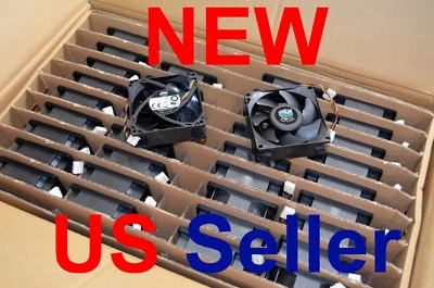 **NEW** Cooler Master DC12 0.45A Fan 80x25mm FA08025M12LPA PWM  - Image 1 of 4