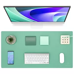 Non-Slip Desk Mat Waterproof Desk Pad for Desktop Leather Desk Pad for Keyboa... - Picture 1 of 6