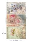 Decoupage Rice Tissue Paper Prima ReDesign Dreamy Delights -  3 Sheets 19x30”