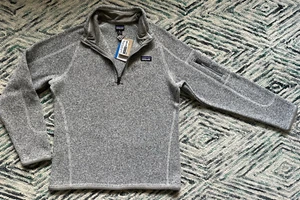 PATAGONIA Girls Better Sweater- Birch White (Gray)- Slim fit XL- NWT- $79 - Picture 1 of 9